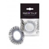 Круглое эрекционное кольцо с длинными «ресничками» - Sextaz - в Старом Осколе купить с доставкой