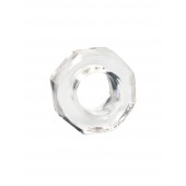 Прозрачное эрекционное кольцо в форме гайки - Sex Expert - в Старом Осколе купить с доставкой