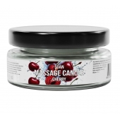 Массажная свеча «Спелая вишня» - 50 мл. - SGAN - купить с доставкой в Старом Осколе