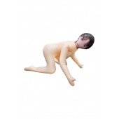 Телесная надувная секс-кукла в позиции догги-стайл - NMC - в Старом Осколе купить с доставкой