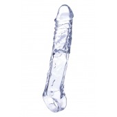 Прозрачная насадка-удлинитель Length Enhancer с подхватом - 22,3 см. - NMC - в Старом Осколе купить с доставкой