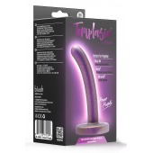 Фиолетовая насадка с гладкой поверхностью Surrender 4.75 Inch Beginner Pegging Dildo - 12 см. - Blush Novelties - купить с доставкой в Старом Осколе