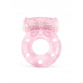 Розовое эрекционное виброкольцо с бабочкой - 1137 - в Старом Осколе купить с доставкой