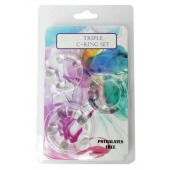 Набор из 3 эрекционных прозрачных колец - Boys of Toys - в Старом Осколе купить с доставкой