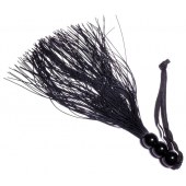 Черная силиконовая плетка - 25,4 см. - Boys of Toys - купить с доставкой в Старом Осколе