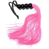 Розовая силиконовая плеть - 35,5 см. - Boys of Toys - купить с доставкой в Старом Осколе