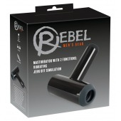 Черный мастурбатор с удобной ручкой Masturbator with 2 Functions - Orion - в Старом Осколе купить с доставкой