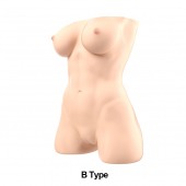 Телесный мастурбатор-торс Jessica B - Naked Factory - в Старом Осколе купить с доставкой