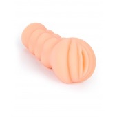 Телесный мастурбатор-вагина с эрекционными кольцами в комплекте - Sexy Girl - в Старом Осколе купить с доставкой