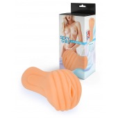 Эластичный мастурбатор в виде вагины телесного цвета - Sexy Girl - в Старом Осколе купить с доставкой