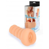 Телесный мастурбатор в виде вагины с узким входом - Sexy Girl - в Старом Осколе купить с доставкой