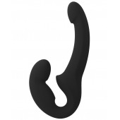 Черный безремневой страпон Share Lite - Fun Factory - купить с доставкой в Старом Осколе