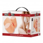 Телесный мастурбатор Liora с 2 любовными тоннелями - Baile - в Старом Осколе купить с доставкой