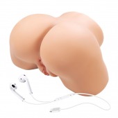 Телесный мастурбатор Olivia с 2 любовными отверстиями - Baile - в Старом Осколе купить с доставкой