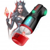 Интерактивный мастурбатор Raven с вакуумом, вибрацией и подсветкой - Shots Media BV - в Старом Осколе купить с доставкой