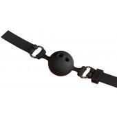 Малый силиконовый кляп-шар на ремешках - Orion - купить с доставкой в Старом Осколе