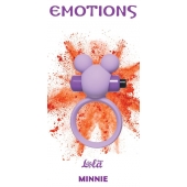 Сиреневое эрекционное виброколечко Emotions Minnie - Lola Games - в Старом Осколе купить с доставкой