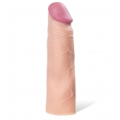 Реалистичная насадка с ярко выраженной головкой - 16,5 см. - A-toys - в Старом Осколе купить с доставкой