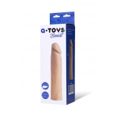 Реалистичная насадка с ярко выраженной головкой - 16,5 см. - A-toys - в Старом Осколе купить с доставкой