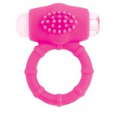Розовое эрекционное виброкольцо A-toys - A-toys - в Старом Осколе купить с доставкой