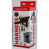 Насадка-фаллоимитатор на кожаных трусиках Harness Ultra Realistic 6,5  - 18,5 см. - LOVETOY (А-Полимер) - купить с доставкой в Старом Осколе