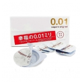 Супер тонкие презервативы Sagami Original 0.01 - 5 шт. - Sagami - купить с доставкой в Старом Осколе