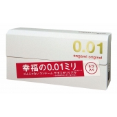 Супер тонкие презервативы Sagami Original 0.01 - 5 шт. - Sagami - купить с доставкой в Старом Осколе