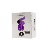 Эрекционное кольцо с подхватом мошонки и стимуляцией клитора Bullet Lastic Ring - Adrien Lastic - в Старом Осколе купить с доставкой