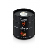 Массажная свеча с ароматом граната Bougie de Massage Gourmande Grenadine - 80 мл. - Plaisir Secret - купить с доставкой в Старом Осколе