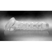 Утолщающая ребристая насадка на пенис - Доминирующее кольцо - в Старом Осколе купить с доставкой