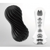 Мастурбатор FLEX Rocky Black с плотным рельефом - Tenga - в Старом Осколе купить с доставкой