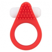 Красное эрекционное кольцо LIT-UP SILICONE STIMU RING 1 RED - Dream Toys - в Старом Осколе купить с доставкой