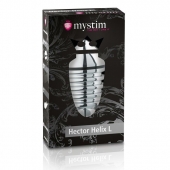 Анальный плаг для электростимуляции Hector Helix Buttplug L - 11,5 см. - MyStim - купить с доставкой в Старом Осколе