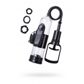 Вакуумная помпа A-toys с вибропулей и эрекционными кольцами - A-toys - в Старом Осколе купить с доставкой