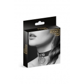 Узенький ошейник из полиуретана с кольцом - Bijoux Pour Toi - купить с доставкой в Старом Осколе