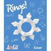 Прозрачное эрекционное кольцо Rings Gear - Lola Games - в Старом Осколе купить с доставкой