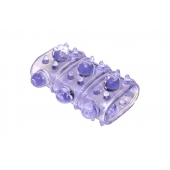 Фиолетовая насадка на пенис Rings Armour - Lola Games - в Старом Осколе купить с доставкой