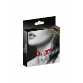 Красный чокер с замком в форме сердца - Bijoux Pour Toi - купить с доставкой в Старом Осколе