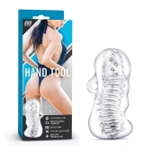 Прозрачный мастурбатор M for Men Hand Tool - Blush Novelties - в Старом Осколе купить с доставкой