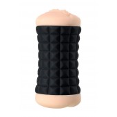 Двухсторонний мастурбатор JOS JANICE в черном цилиндре - JOS - в Старом Осколе купить с доставкой