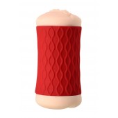 Двухсторонний мастурбатор JOS  NADIN в красном цилиндре - JOS - в Старом Осколе купить с доставкой