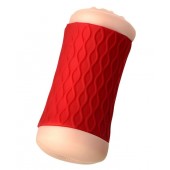 Двухсторонний мастурбатор JOS  NADIN в красном цилиндре - JOS - в Старом Осколе купить с доставкой