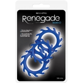 Набор из 3 синих эрекционных колец Renegade Gears - NS Novelties - в Старом Осколе купить с доставкой