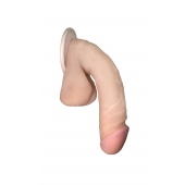 Сувенирный фаллос на присоске 03 - 17 см. - LOVETOY (А-Полимер) - купить с доставкой в Старом Осколе