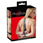 Фиксация на шею и запястья Bad Kitty Neck and Hand Restraints - Orion - купить с доставкой в Старом Осколе
