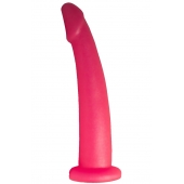 Розовый стимулятор простаты из геля - 18 см. - LOVETOY (А-Полимер) - в Старом Осколе купить с доставкой