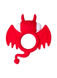 Красное эрекционное кольцо на пенис JOS COCKY DEVIL - JOS - в Старом Осколе купить с доставкой