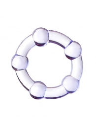 Фиолетовое эрекционное кольцо A-Toys - A-toys - в Старом Осколе купить с доставкой