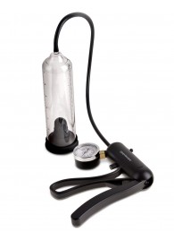 Вакуумная мужская помпа с датчиком давления Pro-Gauge Power Pump - Pipedream - в Старом Осколе купить с доставкой