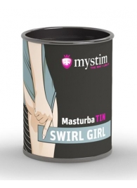 Компактный мастурбатор MasturbaTIN Swirl Girl - MyStim - в Старом Осколе купить с доставкой